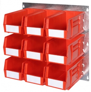 457mm x 457mm Louvre Panel Parts Bin Kit 3